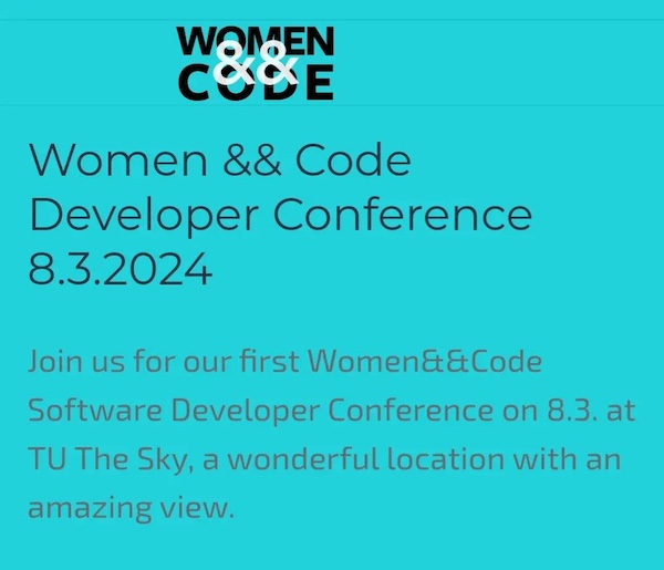 Sujet © Women && Code