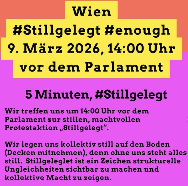 Sujet © #stillgelegt